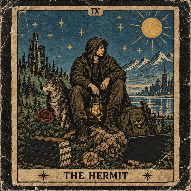 NPPG — THE HERMIT — обложка релиза