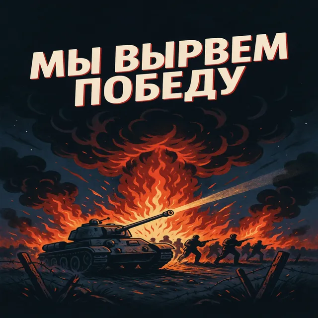 Позывной Фантом — Мы вырвем победу — обложка релиза