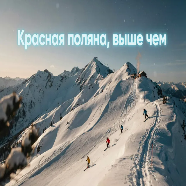 Sunwolf — Красная поляна, выше чем — обложка релиза