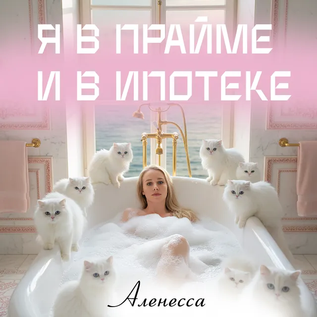 Аленесса — Я в прайме и в ипотеке — обложка релиза