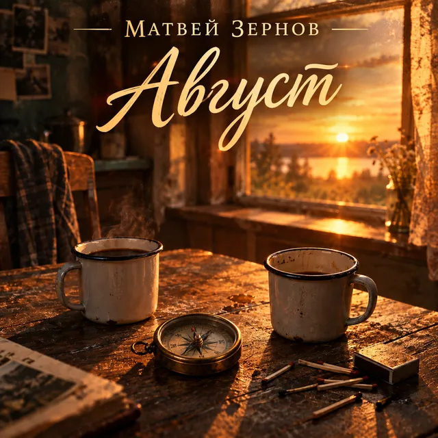 Матвей Зернов — Август — обложка релиза
