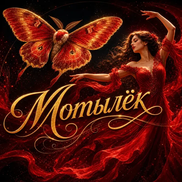 Галина Петайкина — Мотылёк — обложка релиза