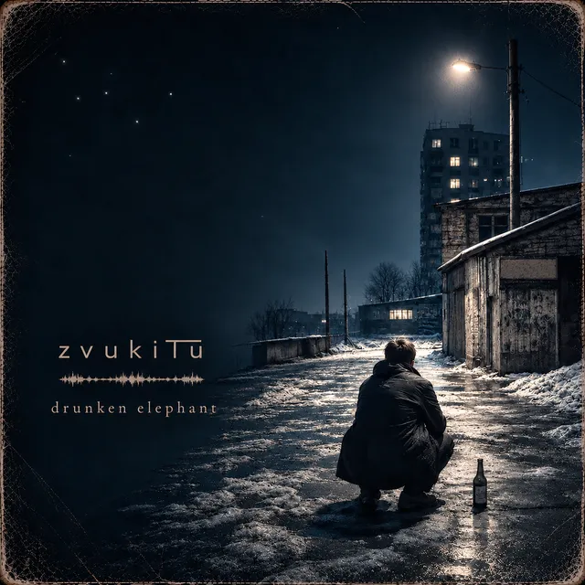 zvukitu — drunken elephant — обложка релиза