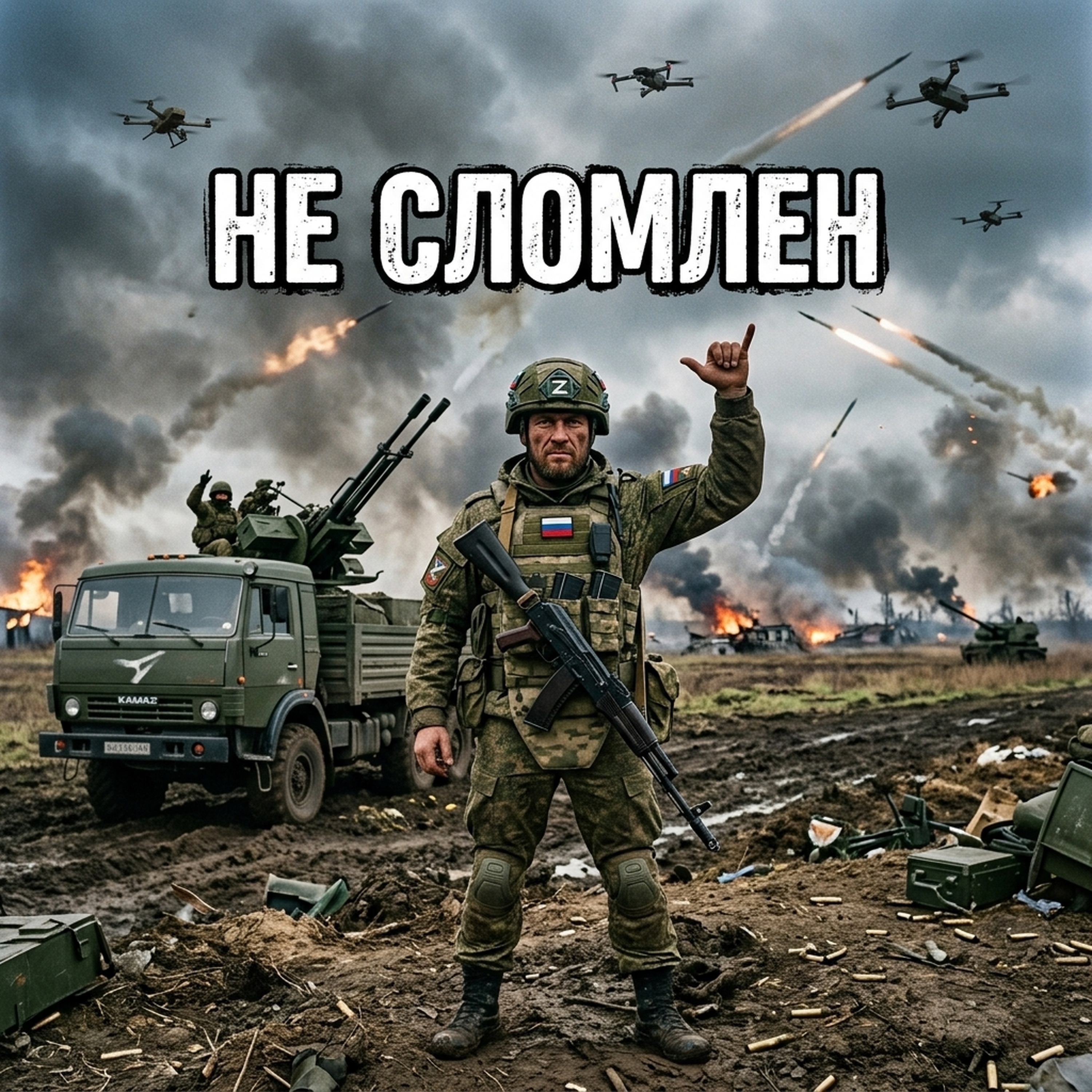 НЕ СЛОМЛЕН — обложка