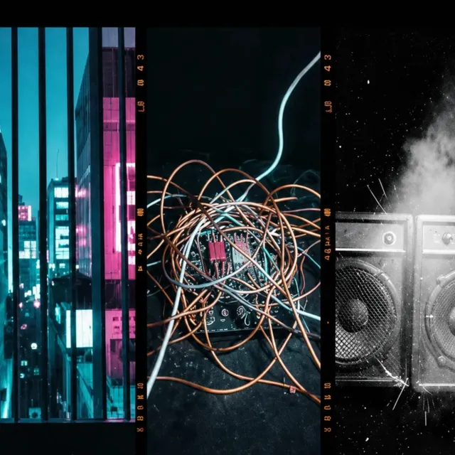 Emo Plate — Ghosts in the Frequency — обложка релиза
