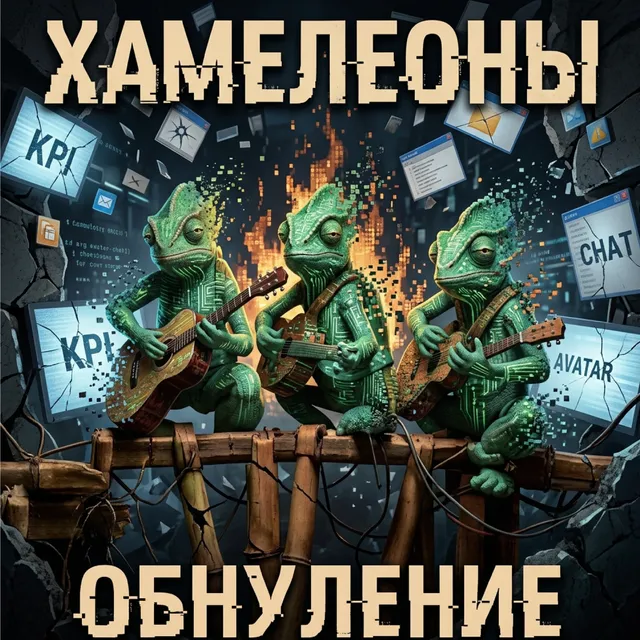 Хамелеоны — Обнуление — обложка релиза