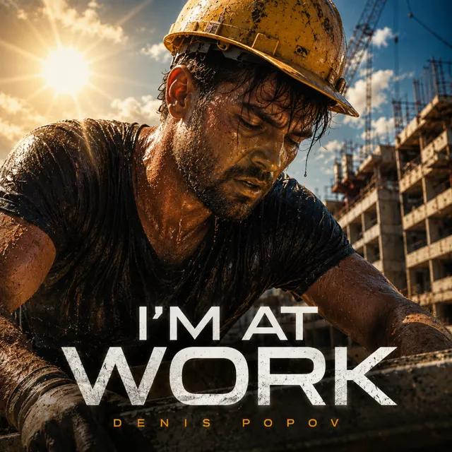 Denis Popov — I'm at work — обложка релиза