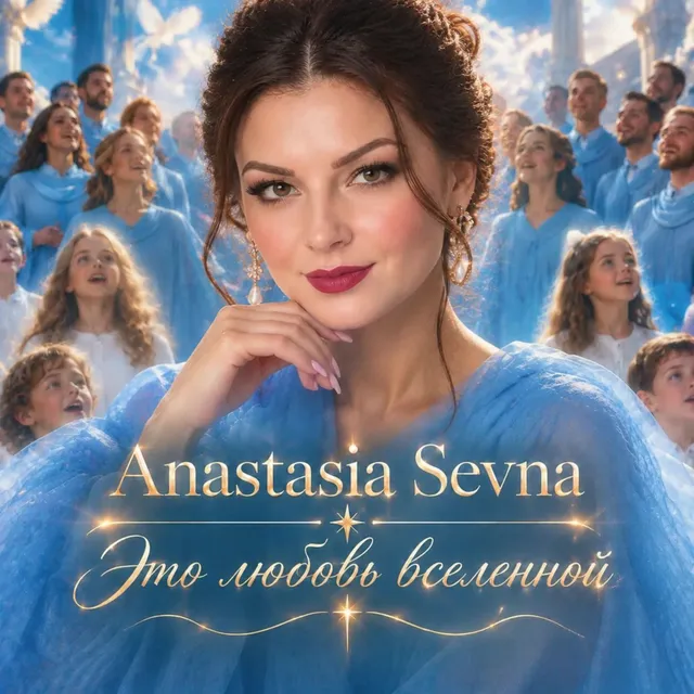 Anastasia Sevna — Это любовь вселенной — обложка релиза