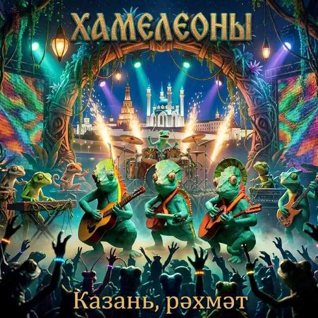 Хамелеоны — Казань, рәхмәт — обложка релиза
