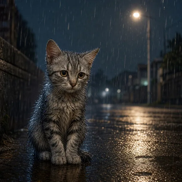 Нелетучая — Котёнок — обложка релиза