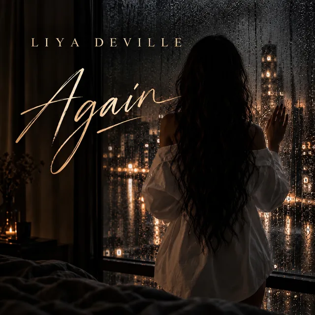 Liya Deville — Again — обложка релиза