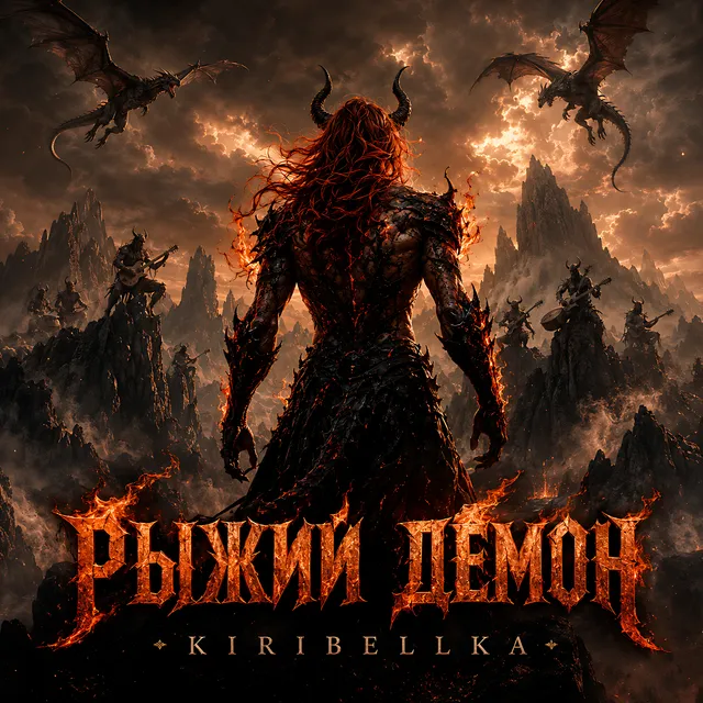 KIRIBELLKA — Рыжий демон — обложка релиза