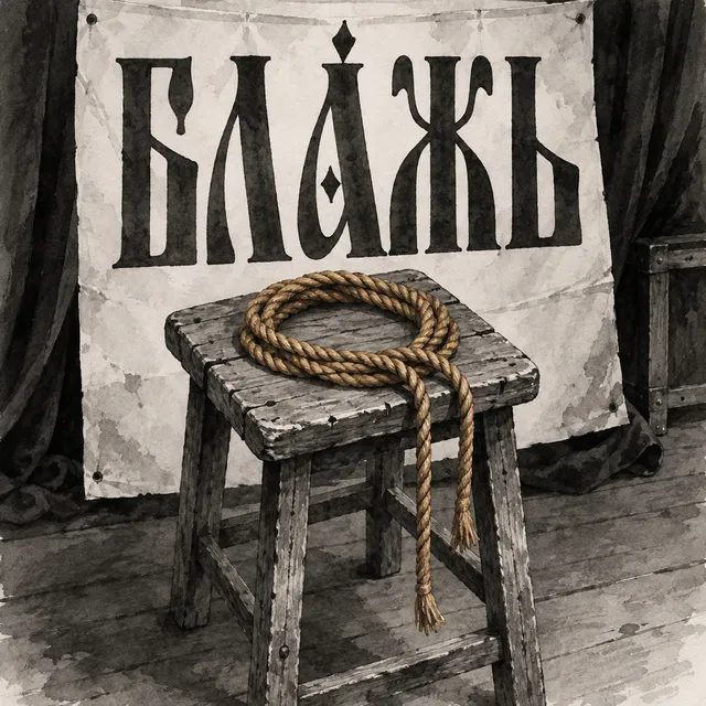 FOMA F — БЛАЖЬ — обложка релиза
