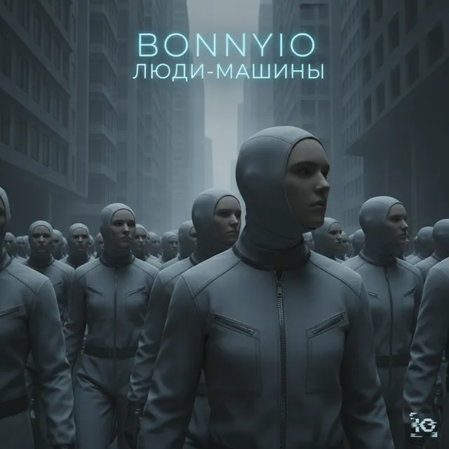 BonnyIO — Люди-машины — обложка релиза