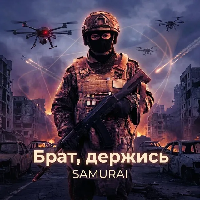 Samurai — Брат, держись — обложка релиза