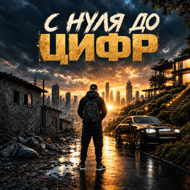 Живой Район — С нуля до цифр — обложка релиза