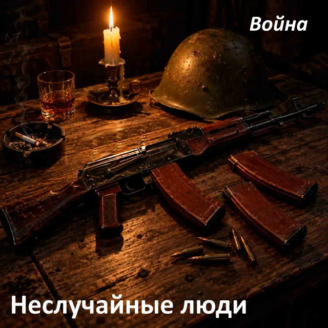 Неслучайные люди — Война — обложка релиза
