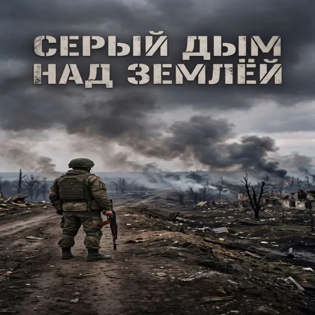 Guridze — Серый дым над землёй — обложка релиза
