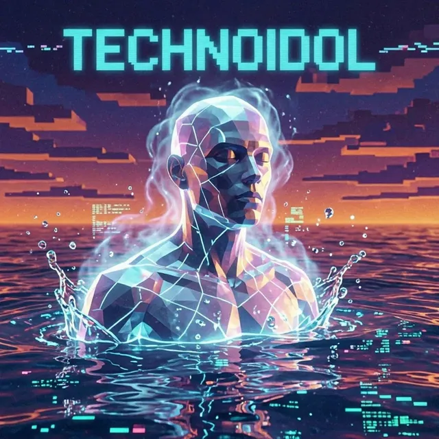 Technoidol — Не сканируй меня — обложка релиза