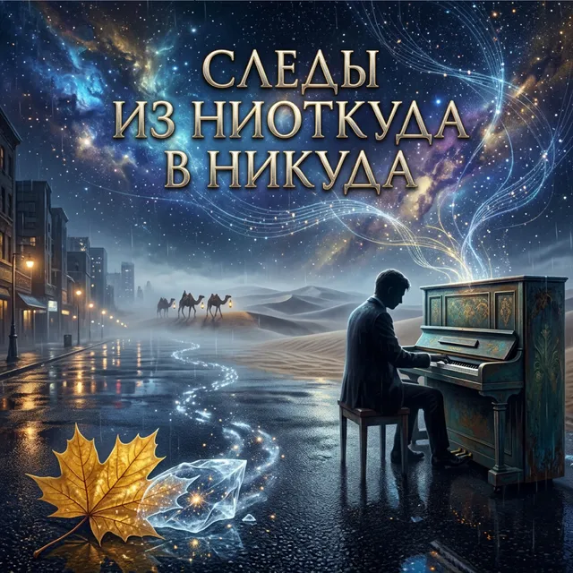 Андрей Алякин — СЛЕДЫ ИЗ НИОТКУДА В НИКУДА — обложка релиза