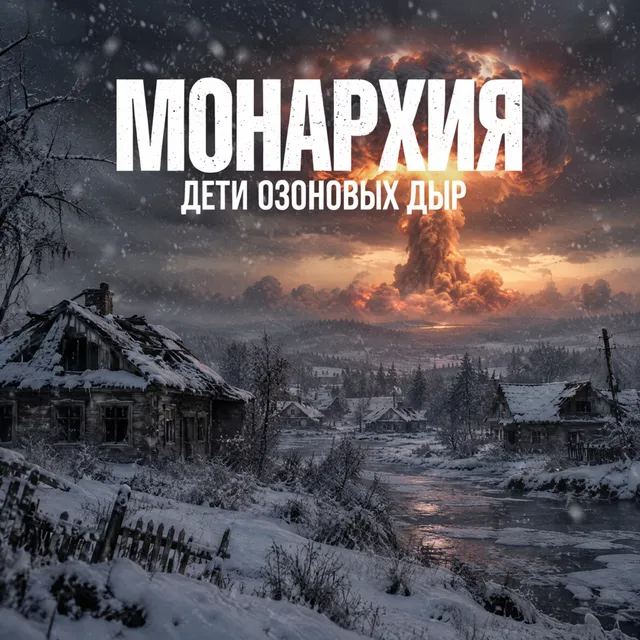 МОНАРХИЯ — ДЕТИ ОЗОНОВЫХ ДЫР — обложка релиза