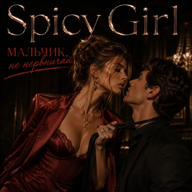 SpicyGirl — Мальчик, не нервничай — обложка релиза