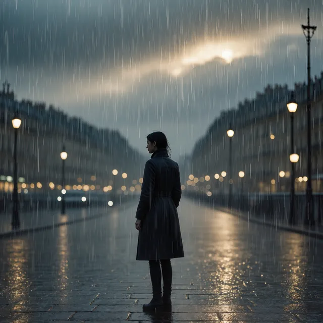 Chefusik — Sous la pluie — обложка релиза