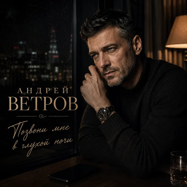 Андрей Ветров — Позвони мне в глухой ночи — обложка релиза