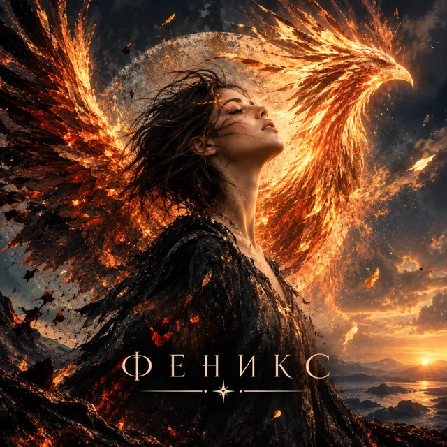 VORONTSOVA — Феникс — обложка релиза
