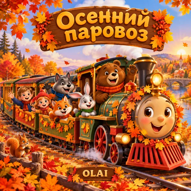 OLAI — Осенний паровоз — обложка релиза