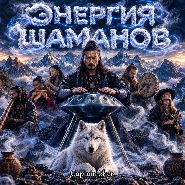 Captain Sher — Энергия шаманов — обложка релиза