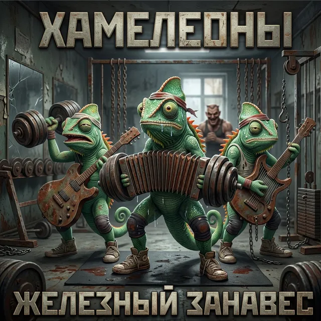 Хамелеоны — Железный занавес — обложка релиза