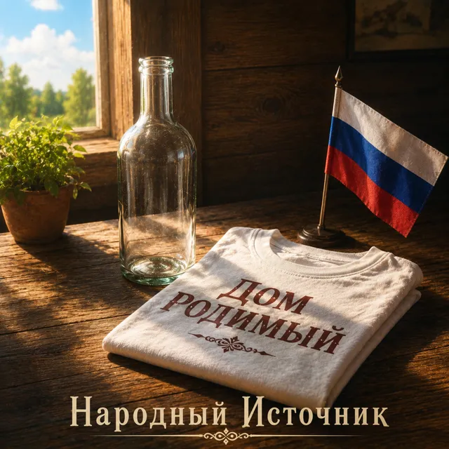 Народный Источник — Дом Родимый — обложка релиза