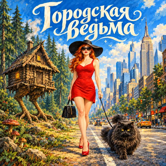 Гвендолен Артерберк — Городская ведьма — обложка релиза