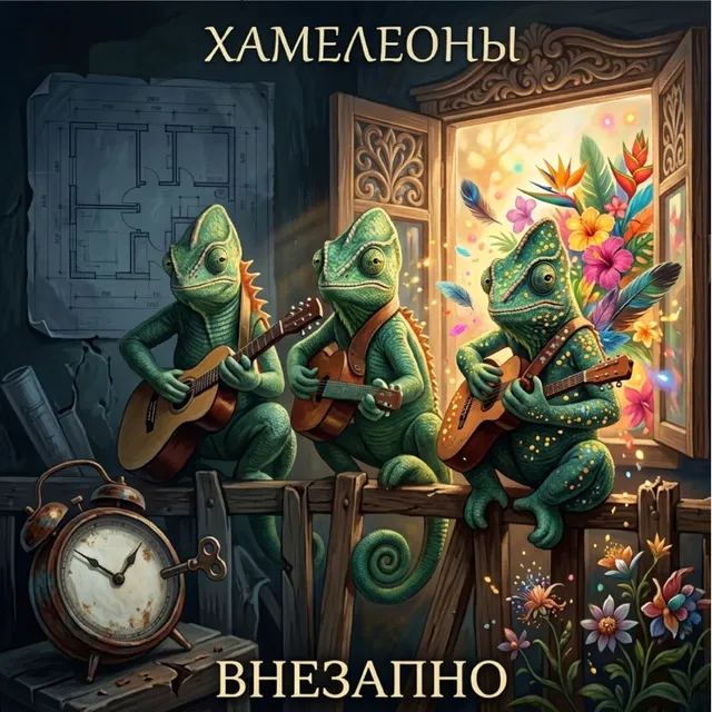Хамелеоны — Внезапно — обложка релиза