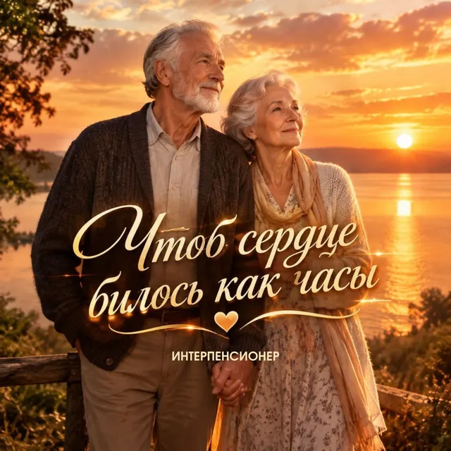 ИнтерПенсионер — Чтоб сердце билось как часы — обложка релиза