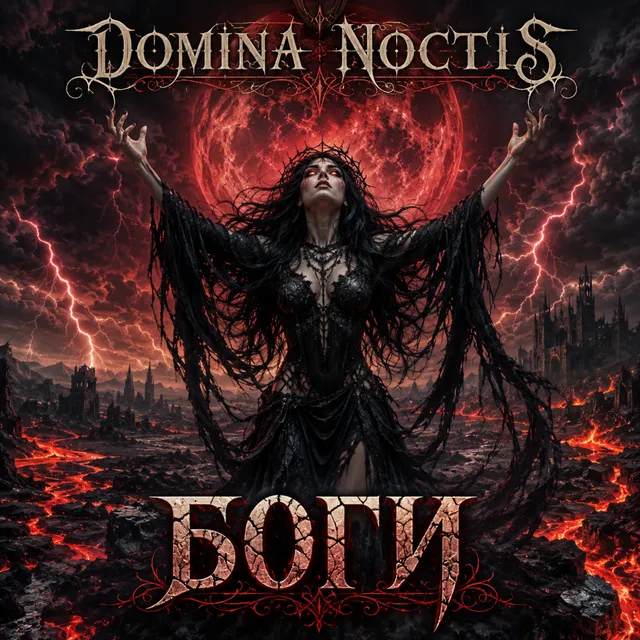 DOMINA NOCTIS — Боги — обложка релиза