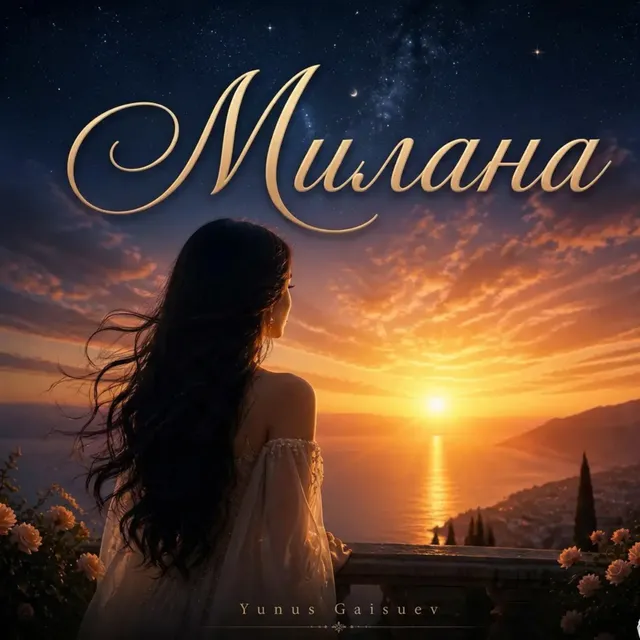 Yunus Gaisuev — Милана — обложка релиза