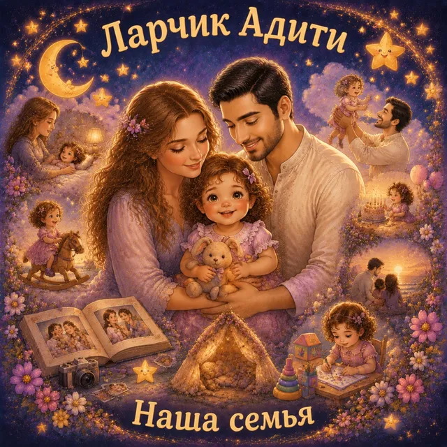 Ларчик Адити — Наша семья — обложка релиза