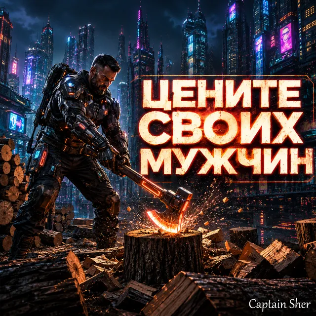 Captain Sher — Цените своих мужчин — обложка релиза