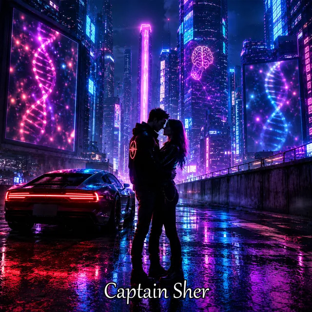 Captain Sher — Мне нужен дофамин — обложка релиза