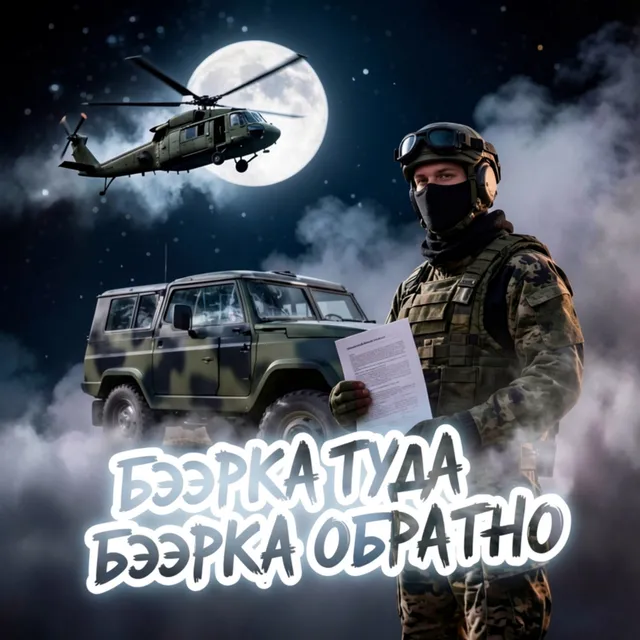 Позывной Сушист — Бээрка туда бээрка обратно — обложка релиза