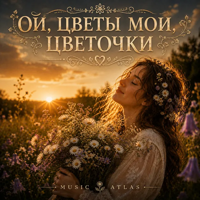 MUSIC ATLAS — Ой, цветы мои, цветочки — обложка релиза