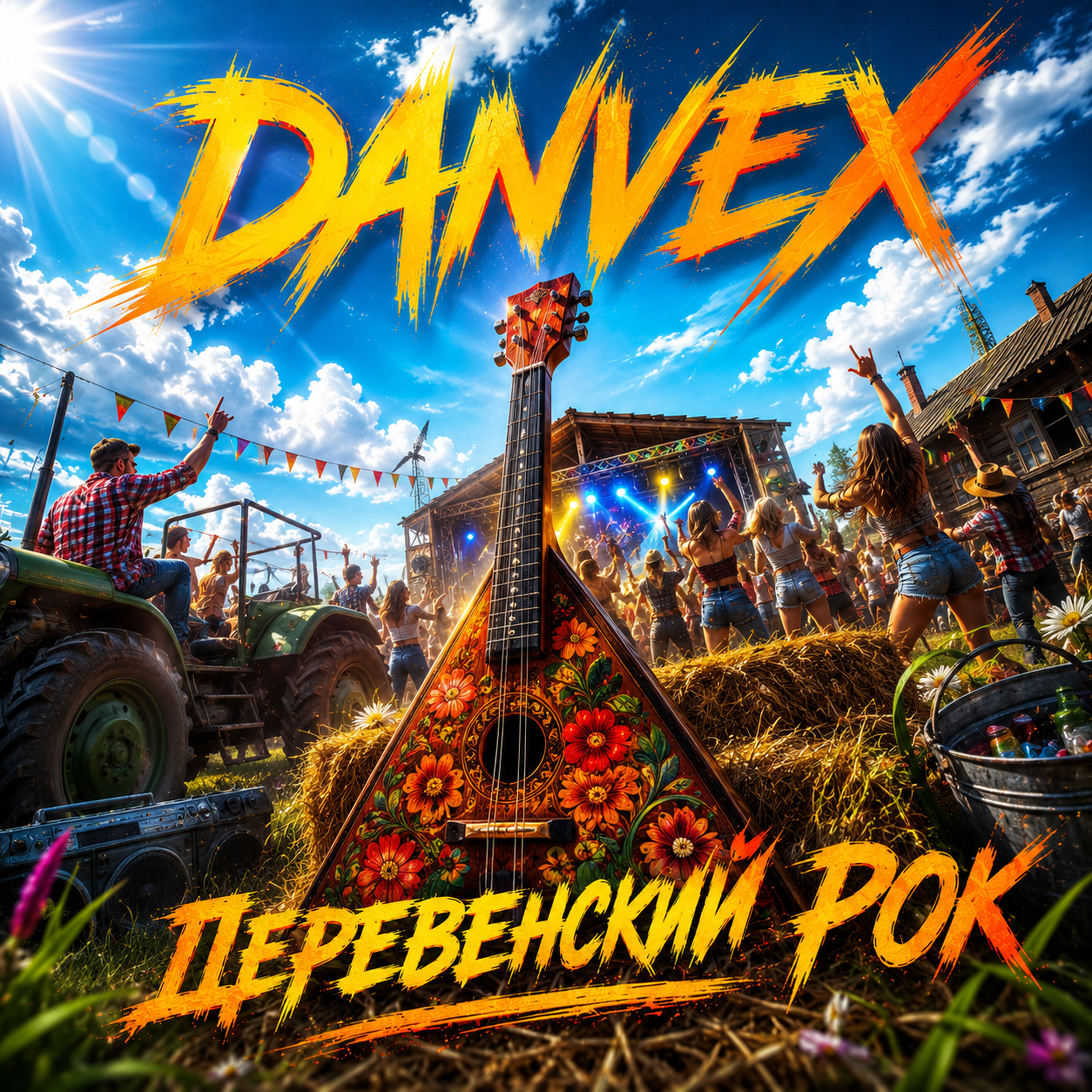 Деревенский рок — обложка