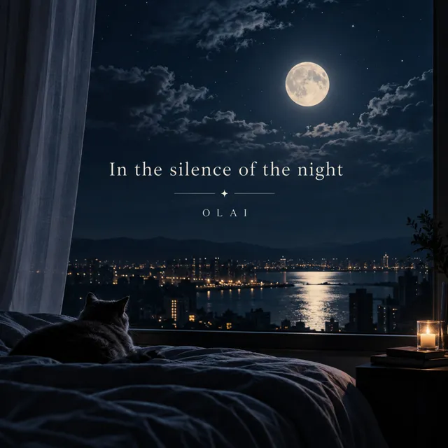 OLAI — In the silence of the night — обложка релиза