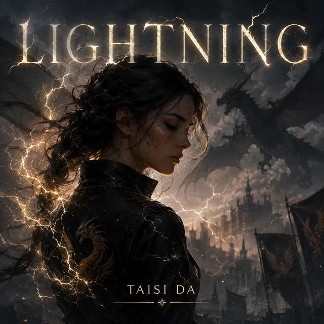Taisi DA — LIGHTNING (к AI сериалу Четвертое крыло) — обложка релиза