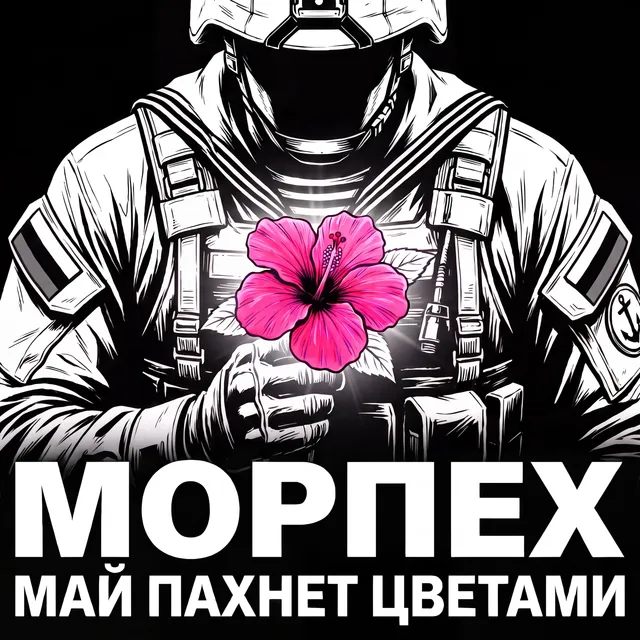 МОРПЕХ — Май пахнет цветами — обложка релиза