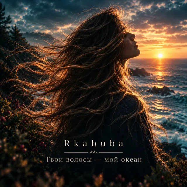 Rkabuba — Твои волосы — мой океан — обложка релиза