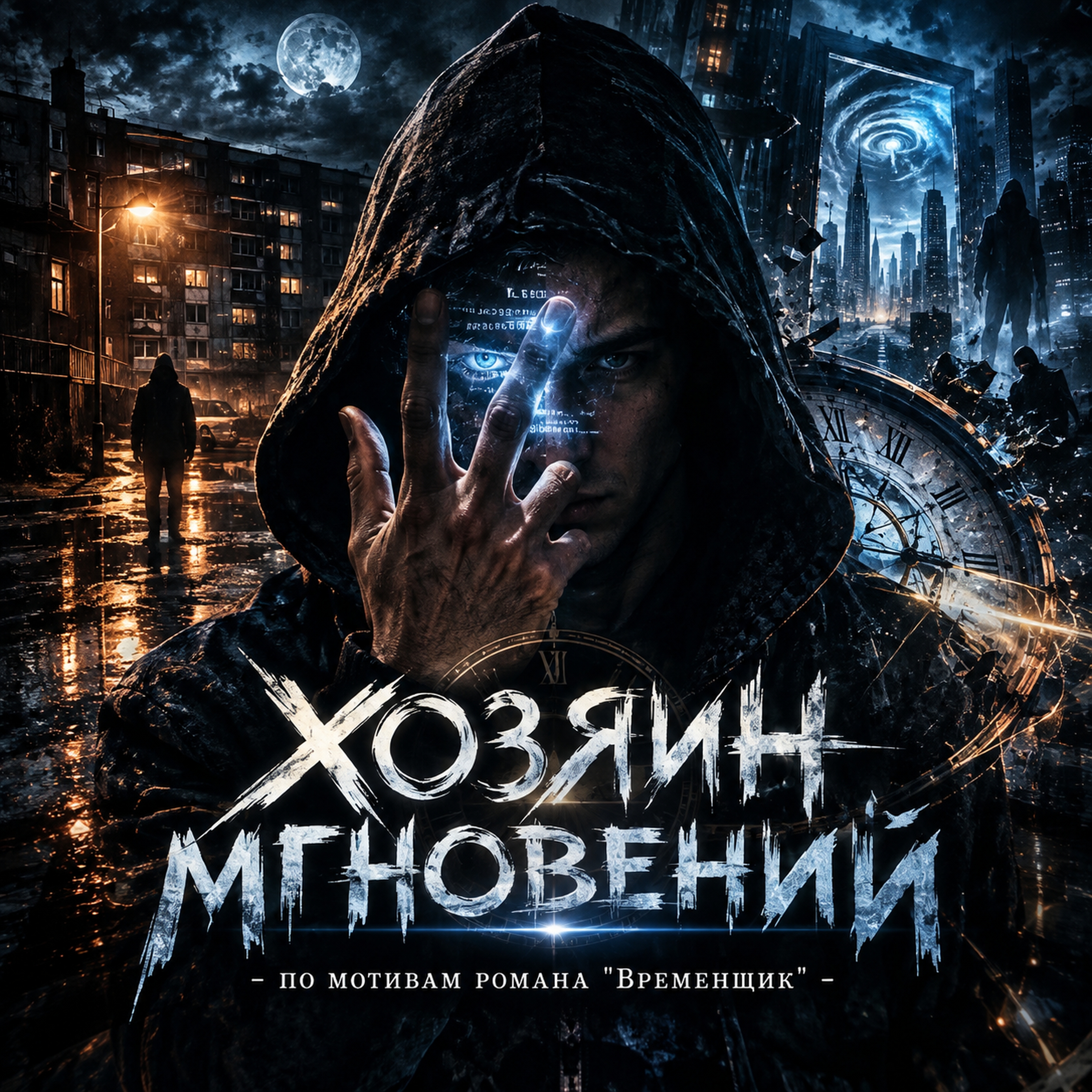 Хозяин мгновений - по мотивам романа "Временщик" — обложка