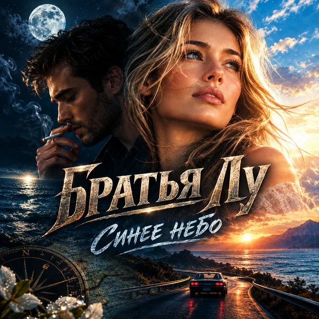 Братья Лу — Синее небо — обложка релиза